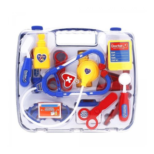 Same Toy Ігровий набір - Лікар (в кейсі, синій)