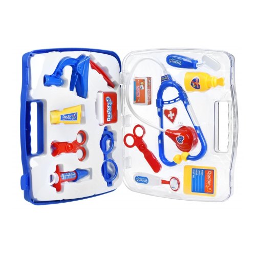 Same Toy Ігровий набір - Лікар (в кейсі, синій)