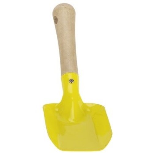 goki Лопатка металева з дерев'яною ручкою (жовта)