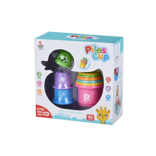Same Toy Набір для гри з піском - Piles cup (9 од.)