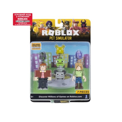 Roblox Ігрова колекційна фігурка Game Packs Pet Simulator W4, набір 2 шт.