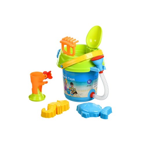 Same Toy Набір для гри з піском Відерце синє (6 од.)