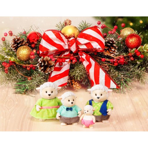 Li`l Woodzeez Набір фігурок - Сім'я овечок