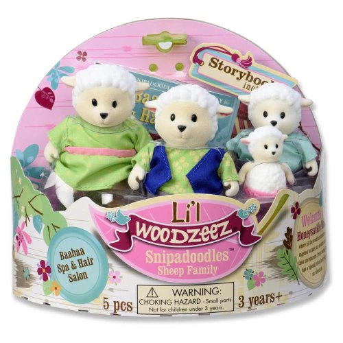 Li`l Woodzeez Набір фігурок - Сім'я овечок