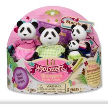 Li`l Woodzeez Набір фігурок - Сім'я Панда