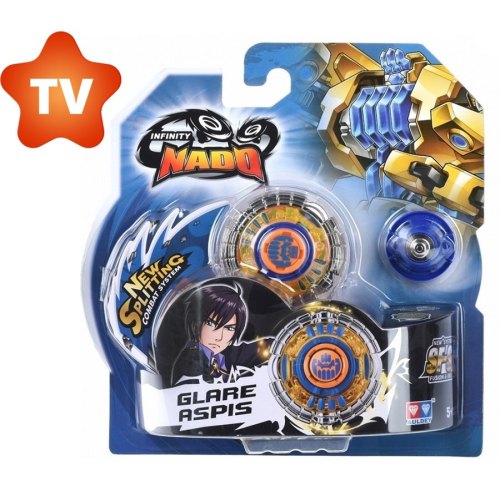 Infinity Nado Дзиґа серія Стандарт Glare Aspis Сліпучий Щит