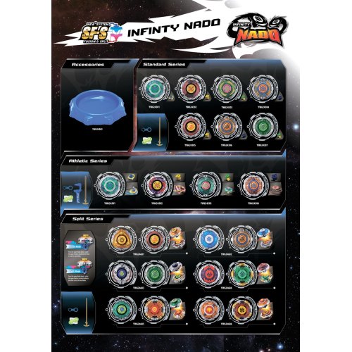 Infinity Nado Дзиґа серія Стандарт Glare Aspis Сліпучий Щит