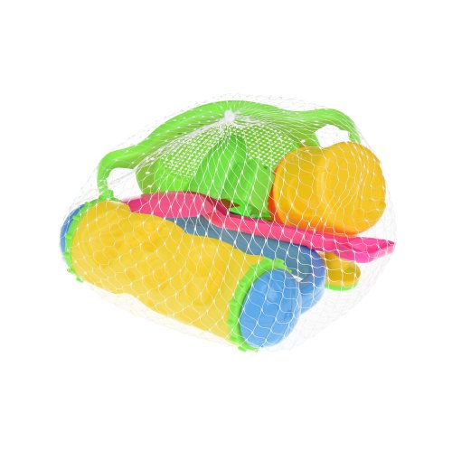 Same Toy Набір для гри з піском із Валиком (жовтий) 5 шт.