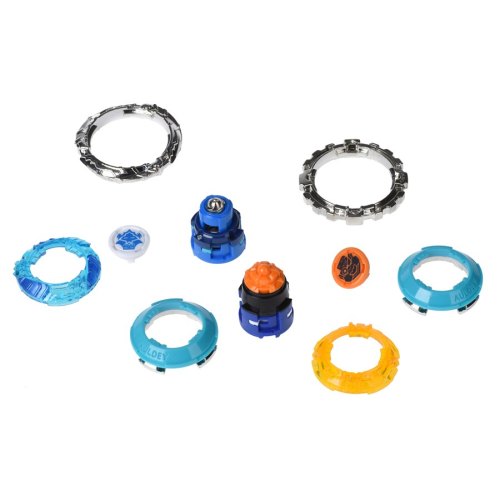 Infinity Nado Дзиґа серія Спліт  Shadow Shark Примарна Акула и Delver Mecha Сталевий Ведмідь