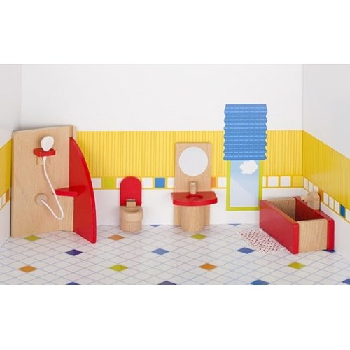 goki Набір для ляльок Меблі для ванної кімнати