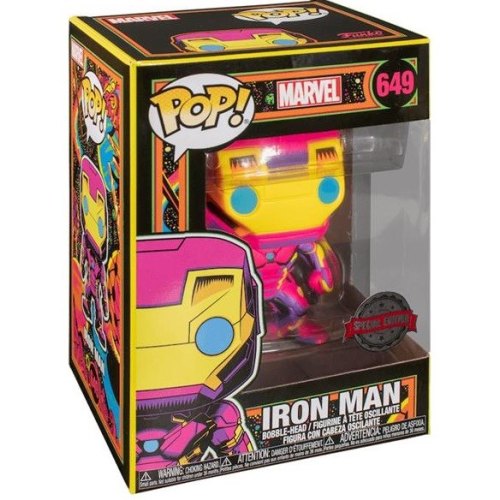Funko Колекційна фігурка Funko POP! Marvel: Black Light: Iron Man
