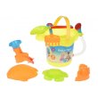 Same Toy Набір для гри з піском - Відерце жовте (6 од.)