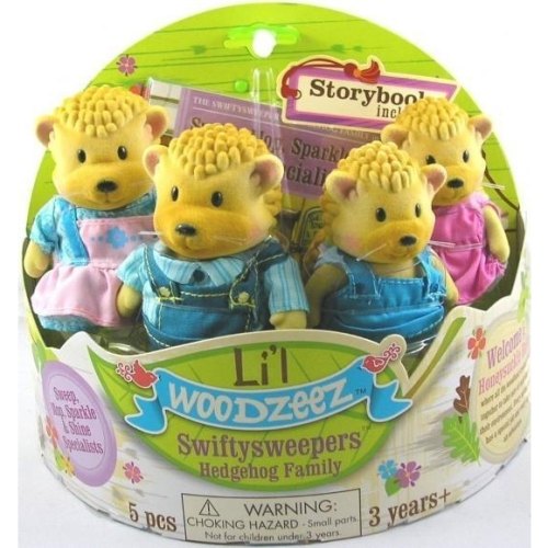 Li`l Woodzeez Набір фігурок - Сім'я Їжачків