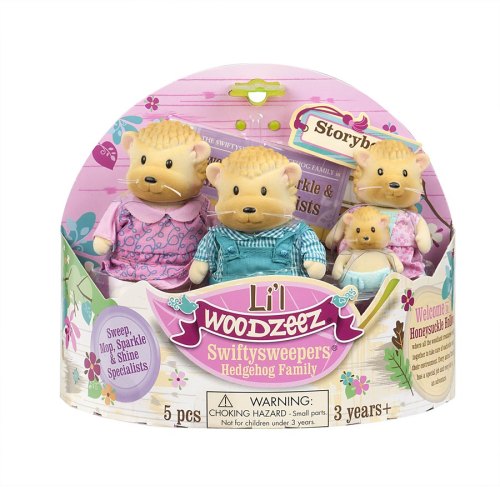 Li`l Woodzeez Набір фігурок - Сім'я Їжачків