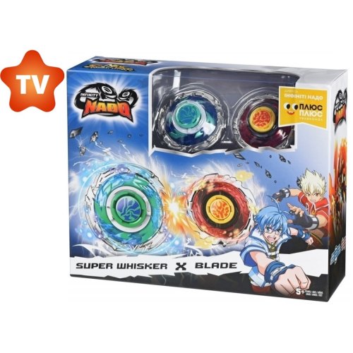 Infinity Nado Дзиґа Стандарт баттл Super Whisker & Blade Небесний Вихор + Клинок
