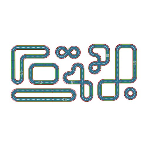 Janod Ігровий набір із треком - Гонки