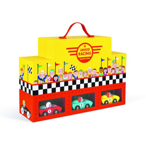 Janod Ігровий набір із треком - Гонки