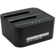 Док-станція Agestar 3UBT6-6G (Black) USB3.0, 2,5''/3,5'', 2 слоти, чорна
