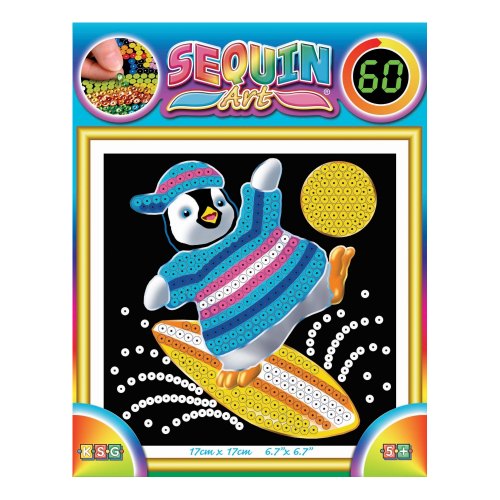 Sequin Art Набір для творчості 60 Penguin