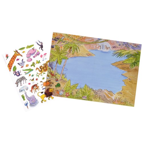 Scribble Down Перевідні наклейки - Дикі пригоди