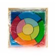 nic Конструктор дерев'яний Різнокольорове коло