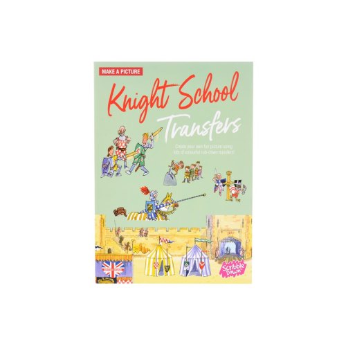 Scribble Down Перевідні наклейки - Лицарі