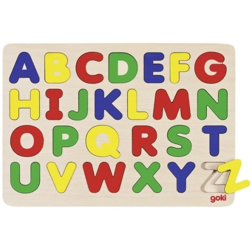 goki Пазл-вкладиш Англійський алфавіт