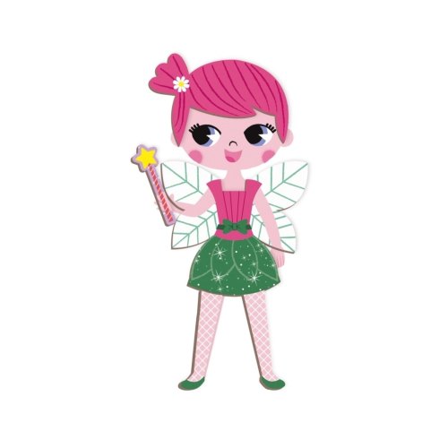 Janod Магнітна книга - Вбрання для дівчинки