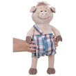 Same Toy Свинка в комбінезоні (45 см)