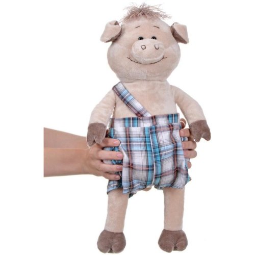 Same Toy Свинка в комбінезоні (45 см)