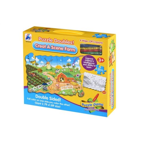 Same Toy Пазл-розмальовка Ферма