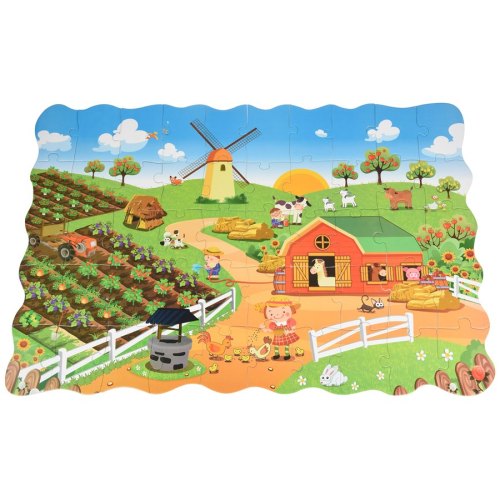 Same Toy Пазл-розмальовка Ферма