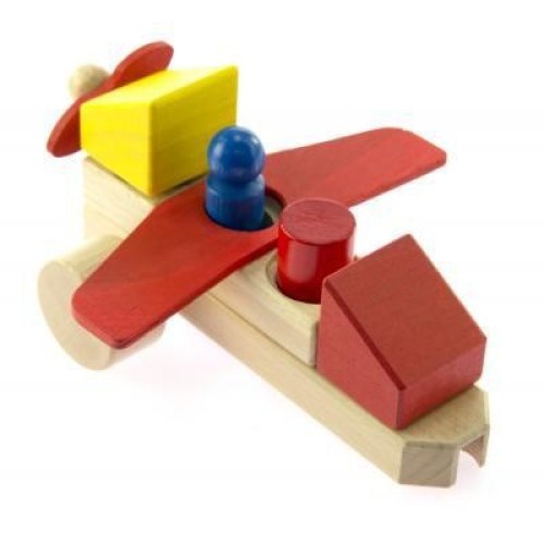 nic cubio  Конструктор дерев'яний - Літак