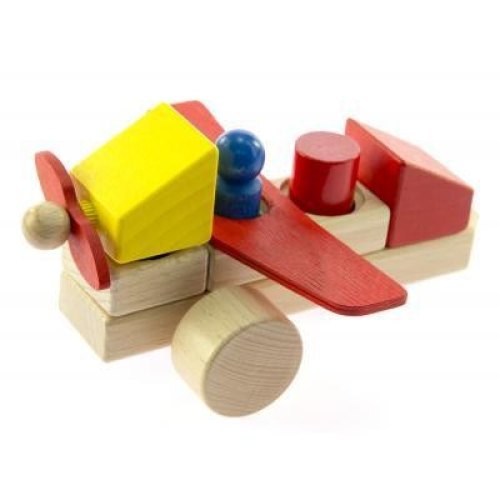 nic cubio  Конструктор дерев'яний - Літак