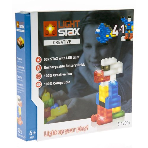 LIGHT STAX Конструктор з LED підсвіткою Creative S12002