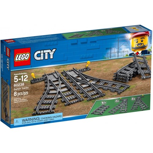 LEGO Конструктор City Залізничні стрілки 60238