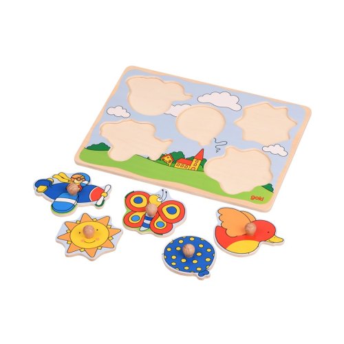 goki Пазл-вкладиш Подорож