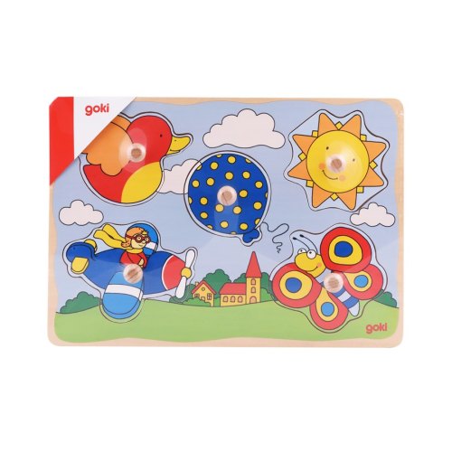 goki Пазл-вкладиш Подорож