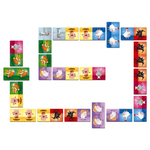 Janod Ігра мемо Доміно Тварини