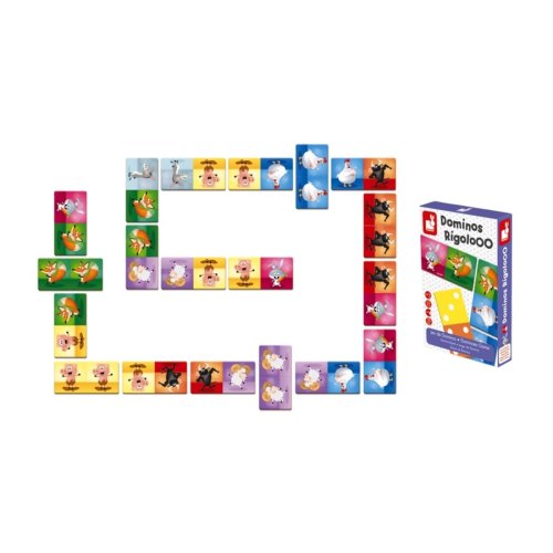 Janod Ігра мемо Доміно Тварини