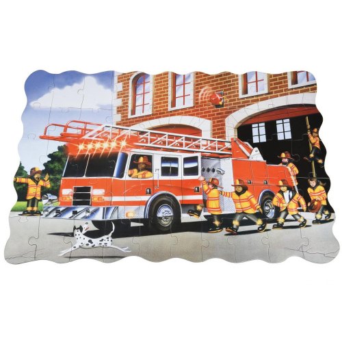 Same Toy Пазл-розмальовка Пожежна машина