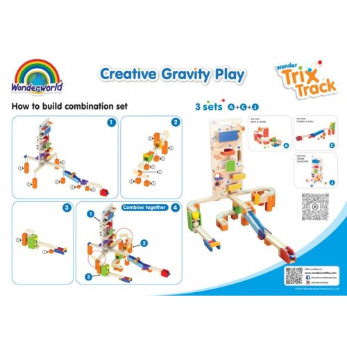 Wonderworld Конструктор Trix Track  Котись і падай