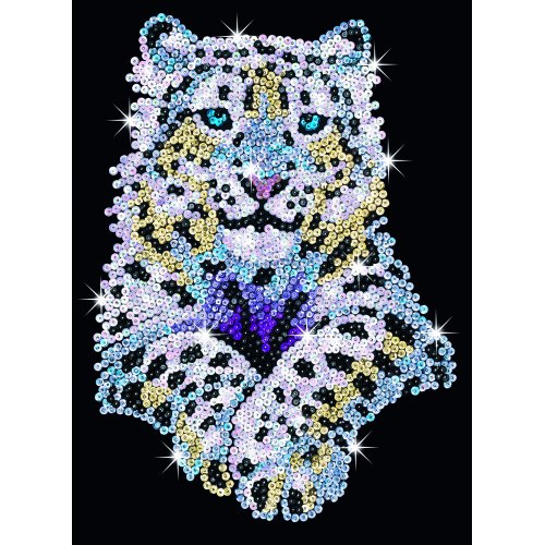 Sequin Art Набір для творчості BLUE Snow Leopard
