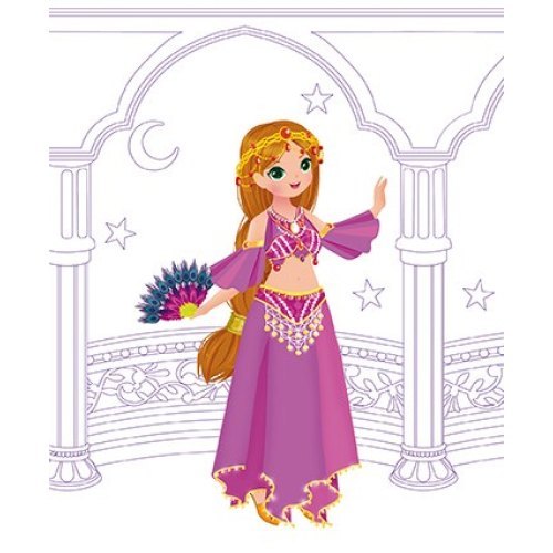 Janod Блокнот модні наряди - Шахерезада