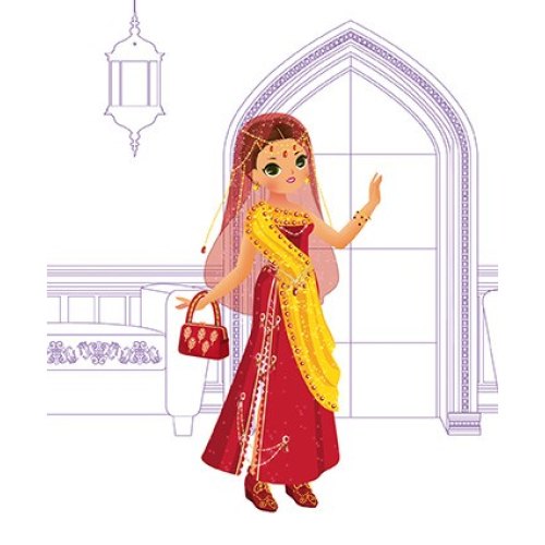 Janod Блокнот модні наряди - Шахерезада