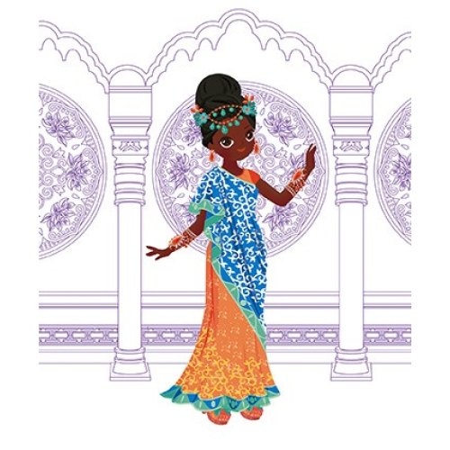 Janod Блокнот модні наряди - Шахерезада