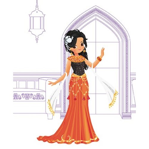 Janod Блокнот модні наряди - Шахерезада