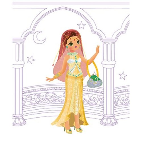 Janod Блокнот модні наряди - Шахерезада