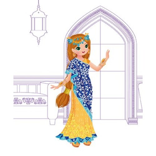 Janod Блокнот модні наряди - Шахерезада