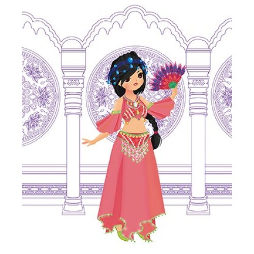 Janod Блокнот модні наряди - Шахерезада